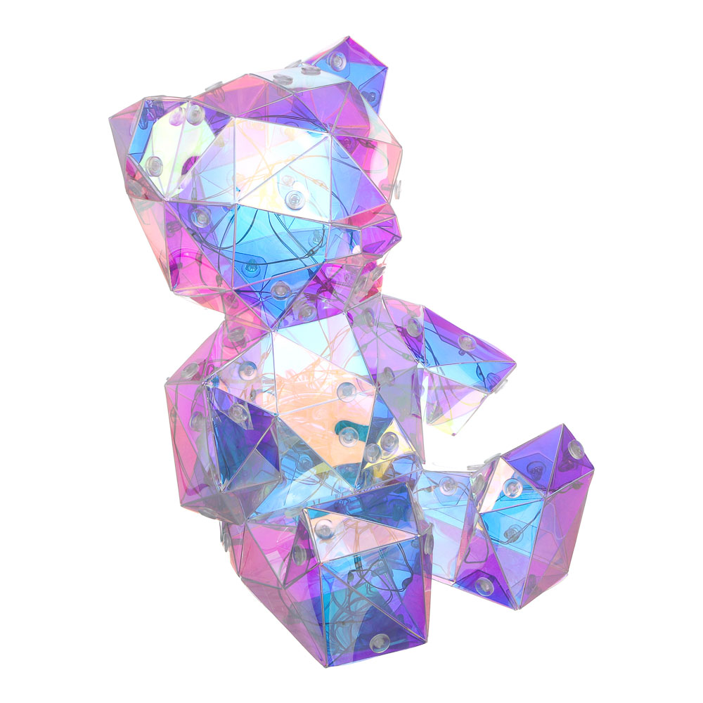 СНОУ БУМ Медвежонок, 10х17 см, 70 LED, постоянное свечение, USB - #6