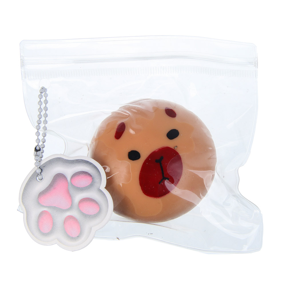 ИГРОЛЕНД Игрушка - антистресс, мялка, TPR, 13х12,5см, 6 дизайнов - #3