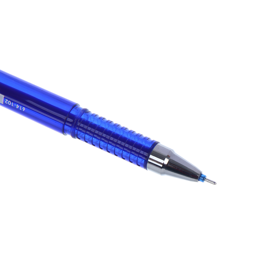 Ручка гелевая ClipStudio "пиши-стирай" синяя, два цвета корпуса, наконечник 0,6 мм - #4