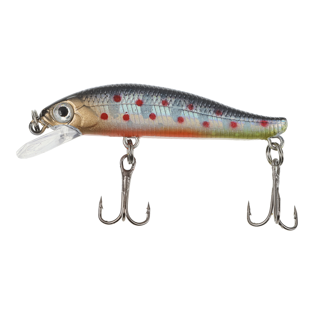 Воблер "Мини Минноу" тм AZOR FISHING, F, 4,0гр, 55мм, 0,0-0,8м, 5 цветов - #2