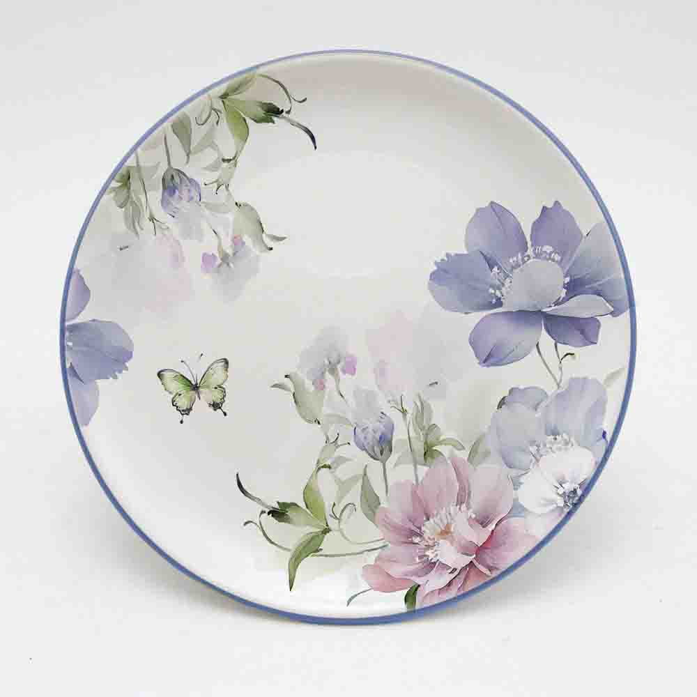 Тарелка закусочная 21см, тм MILLIMI Гарден, керамика - #1