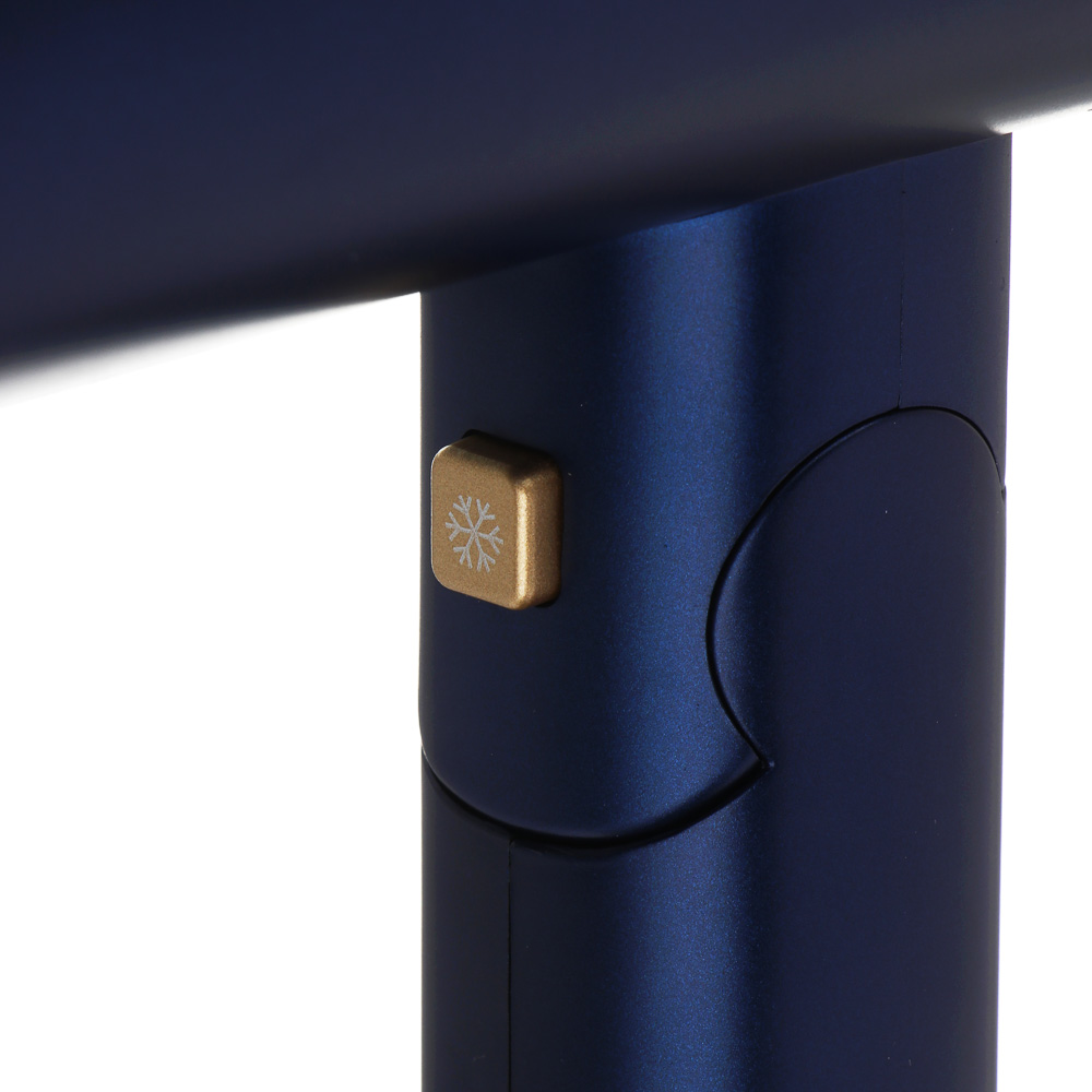 LEBEN Фен для волос, 2000 Вт, 2 скорости, 2 темп.реж., темно-синий, матовое покрытие, концентратор - #7