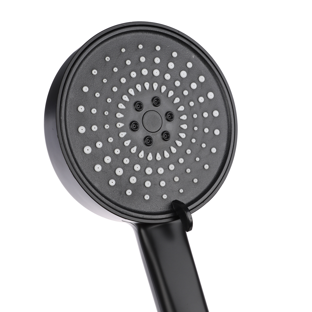 СоюзКран Лейка для душа, 5 режимов, 125мм, черный - #2