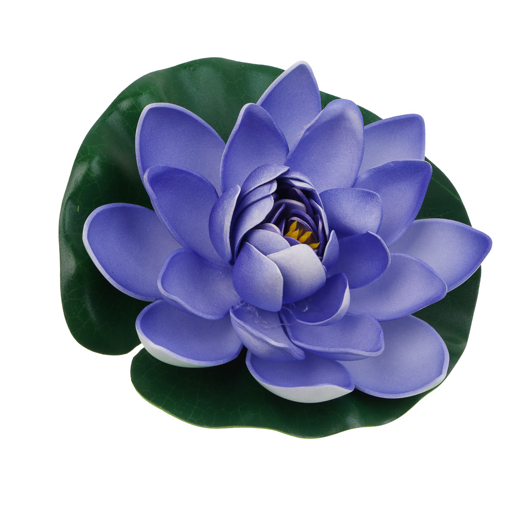 Кувшинка декоративная для пруда тм INBLOOM, d13 см, ПВХ - #2