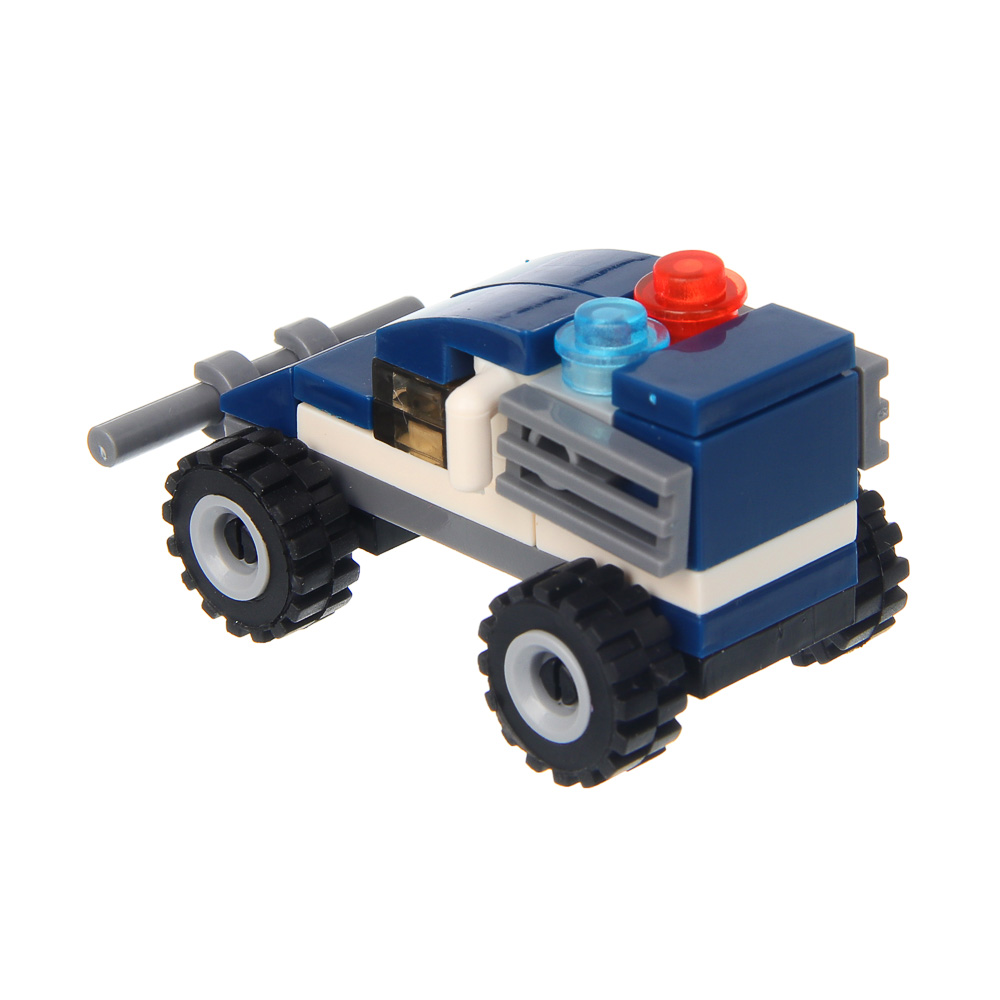 ИГРОЛЕНД Конструктор "Транспорт" 6 в 1, 12,5х3,5х7,5 см, ABS, 12 видов - #7