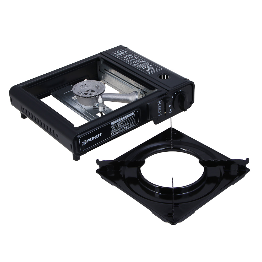 РОКОТ Плитка газовая к бал. с цанговым захватом портатив., в кейсе, 32,2х27,1х7,5см, металл, пластик - #5