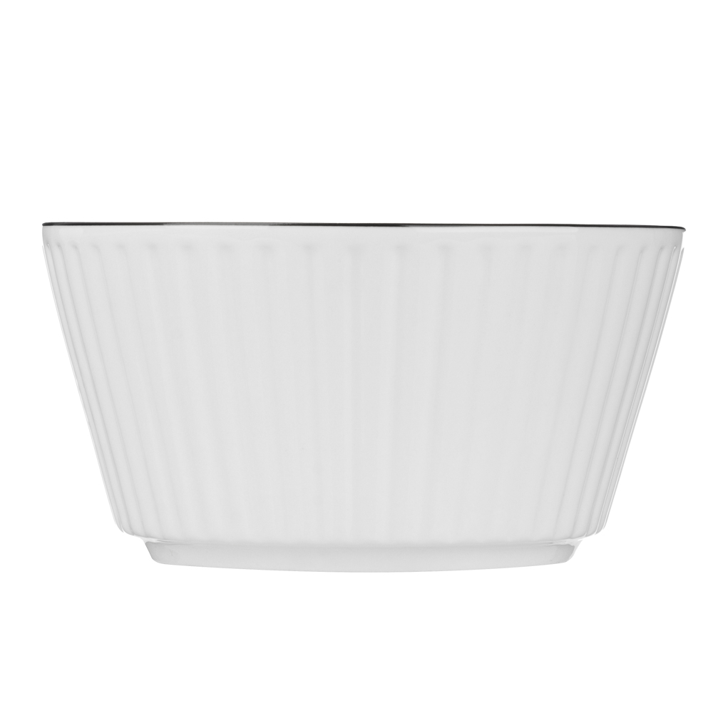 MILLIMI Соло Салатник, 450мл, 13х7см, фарфор - #3