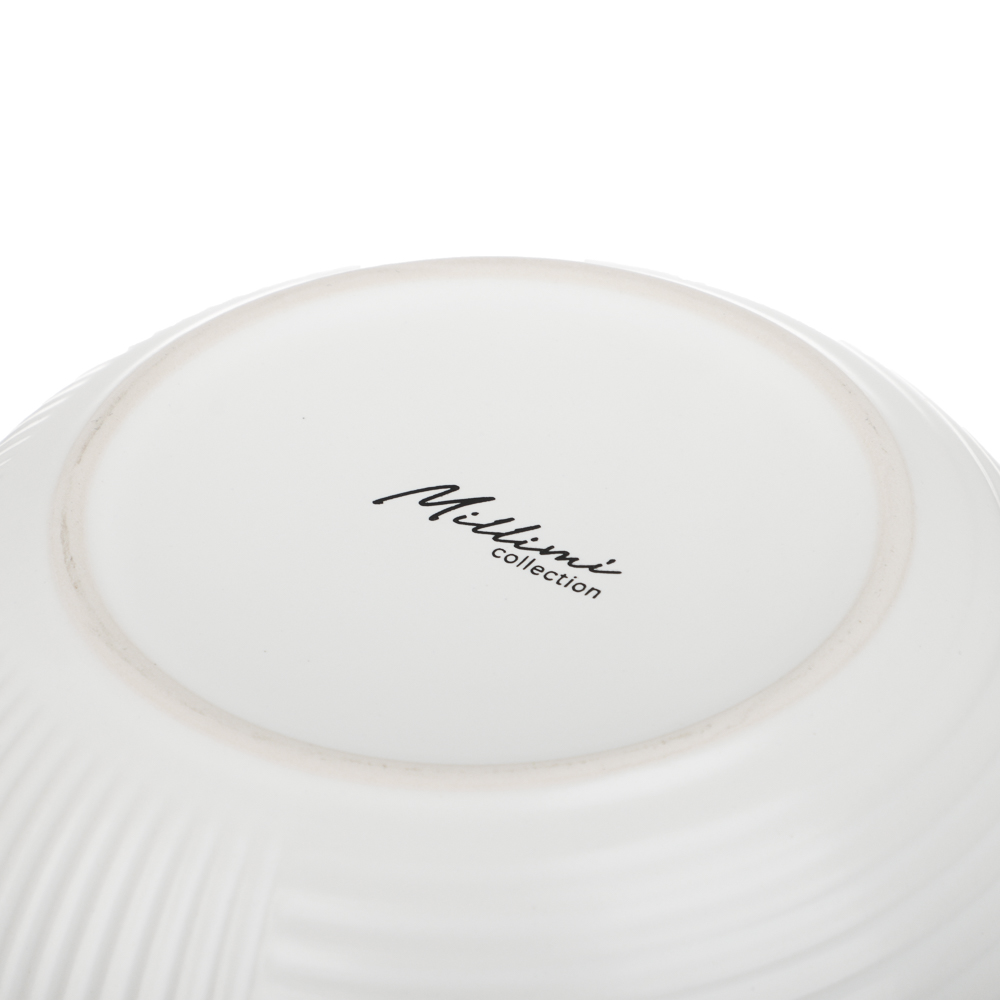 MILLIMI Монблан салатник 15,5x6,6см, 650мл, керамика, белый - #6