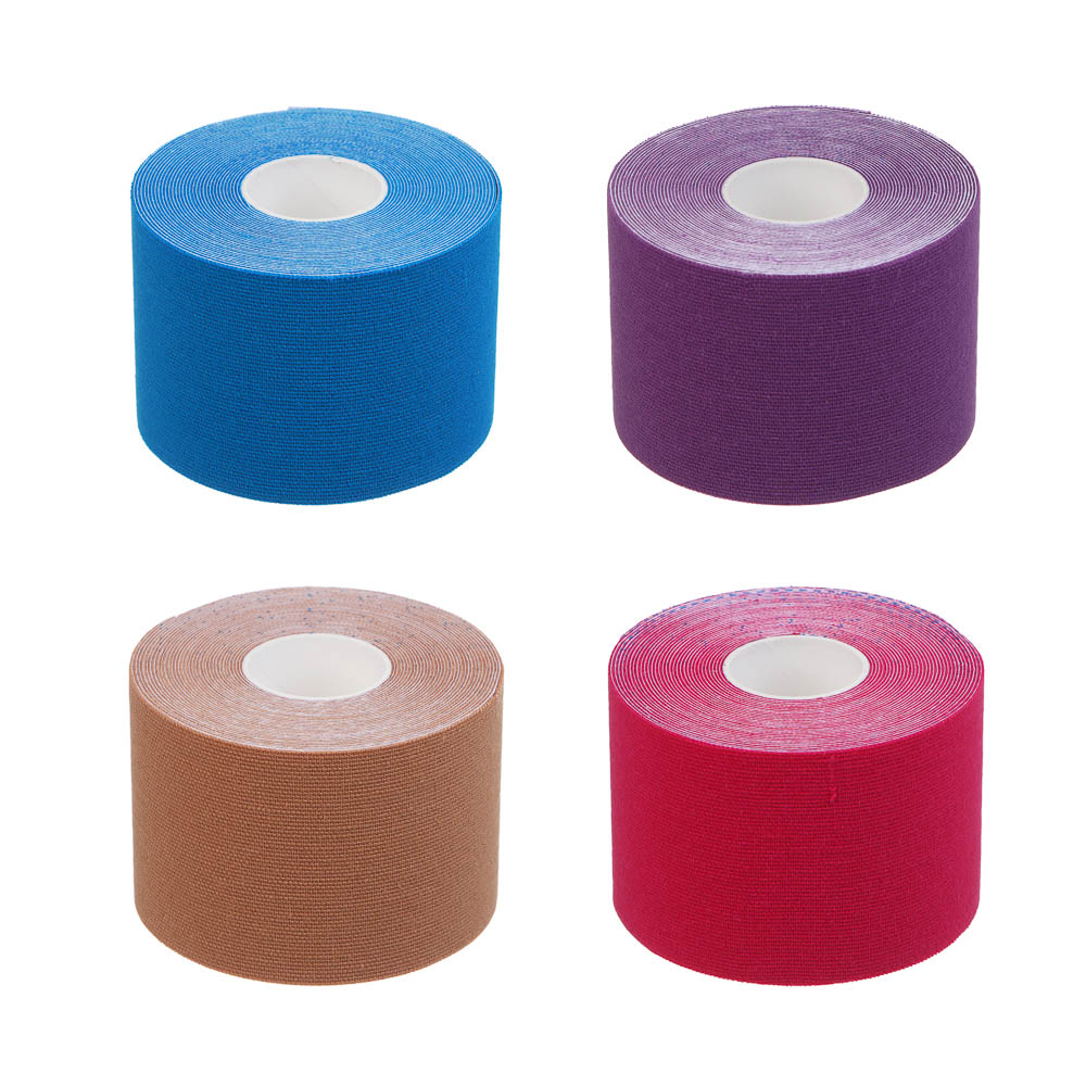 Тейп-лента кинезиологическая тм BY SPORT, самоклеящаяся 5мx5см, 4 цвета - #1