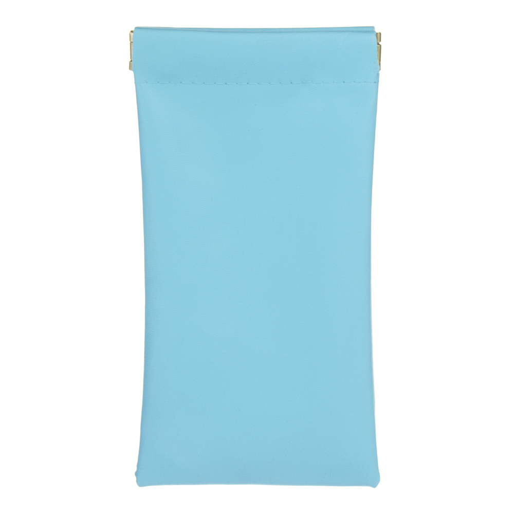 ЮL Чехол для очков мягкий с зажимом, ПУ, 18х8,5см, 5 цветов - #2