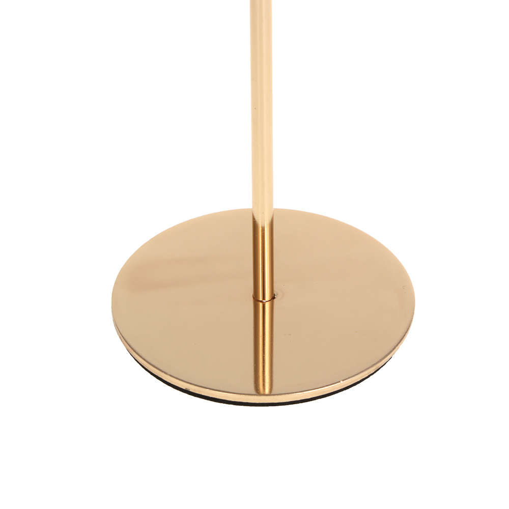 Подсвечник тм LADECOR на ножке металлический, 22x8 см, металл, 2 цвета - #5