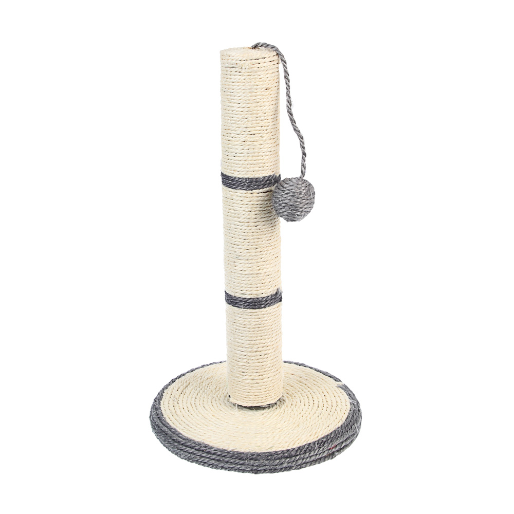 VETTA Когтеточка для домашних животных, бамбук, сизаль, 24,5х40 см, мячик - #1