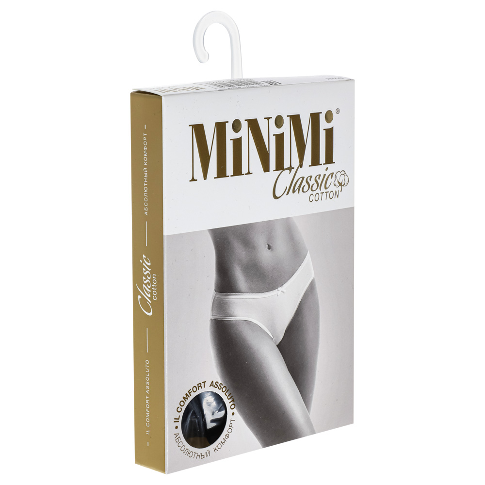 MINIMI Basic Трусы-слипы женские, р-р: 44, 95% хлопок, 5% эластан, черные, BO221 - #2