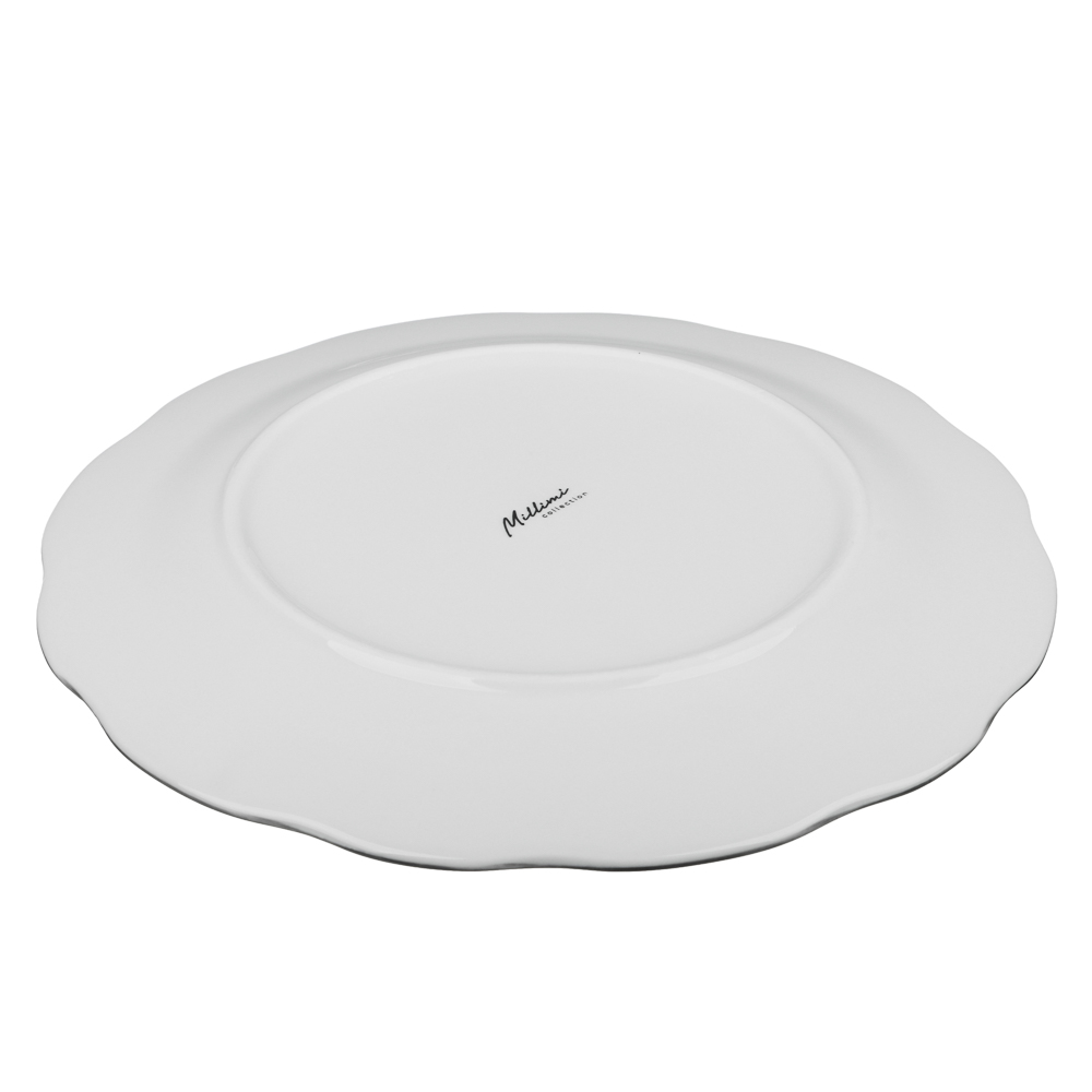 Тарелка подстановочная 26,7см, тм MILLIMI, Мидоу, фарфор - #4