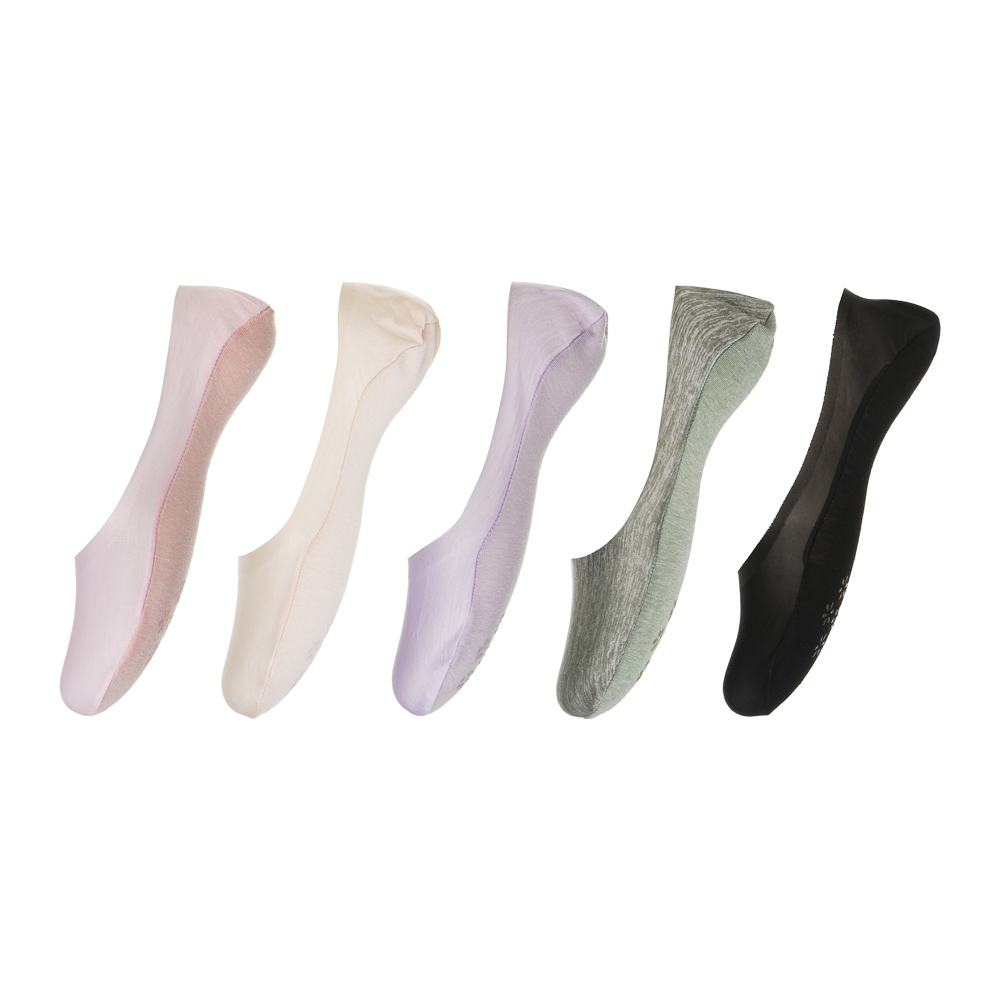 Носки-подследники, тм GALANTE, р. 23-25, 80% хлопок, 20%спандекс, цвета в ас-те - #1