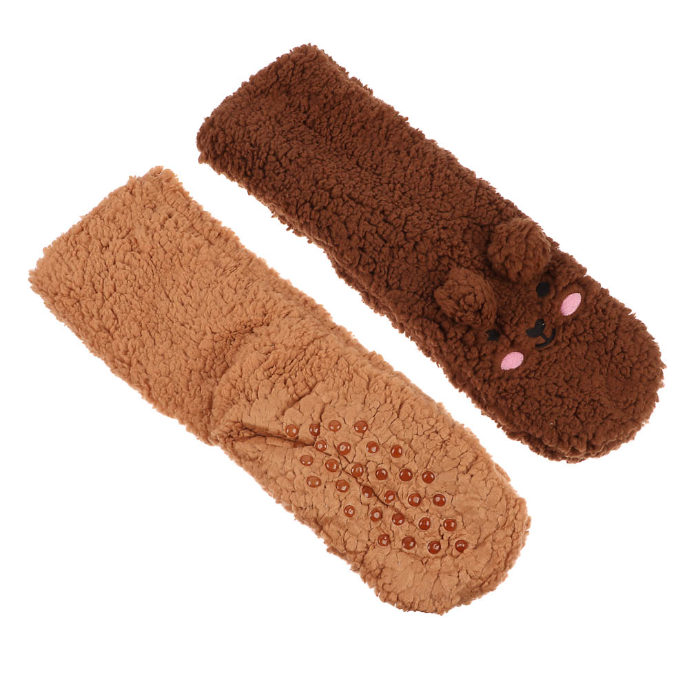 Носки женские домашние высокие "Хюгге", тм RS, 100% полиэстер, р. 36-39, RST1,2 - #4