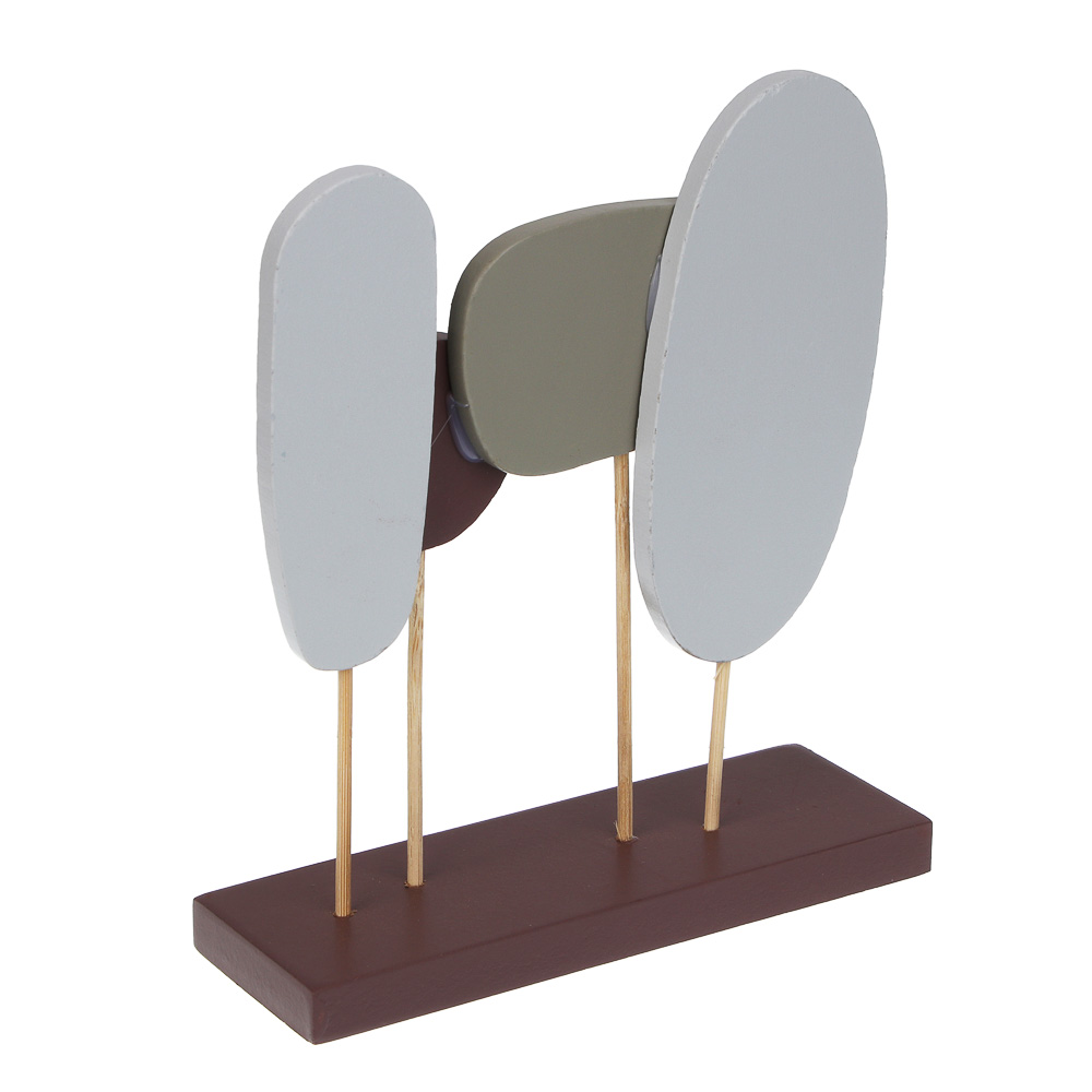 Декор на подставке "Абстракция", 15х5х18 см, МДФ - #4