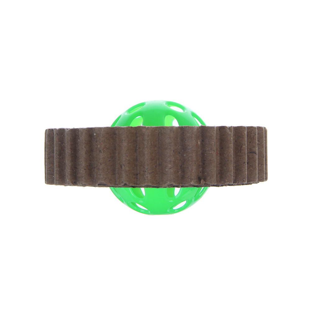 Игрушка для кошек тм VETTA, Сатурн, картон, пластик, 8см - #4