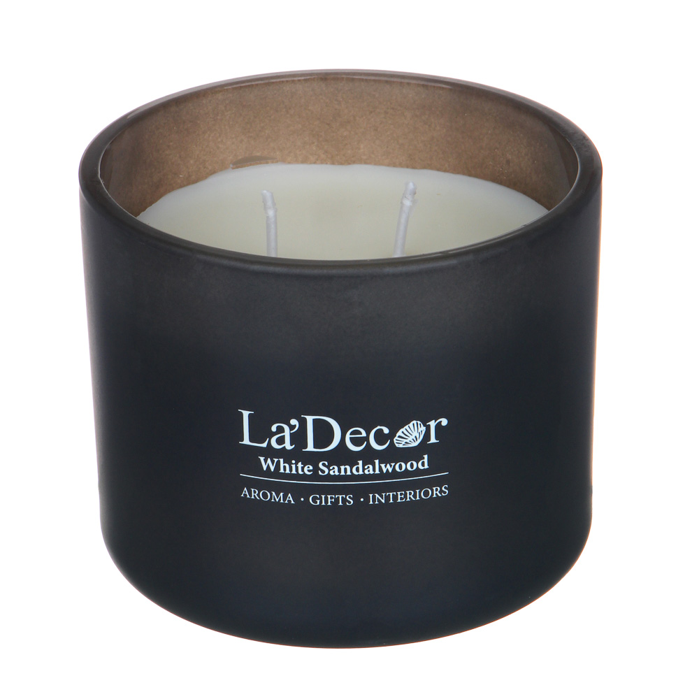 Свеча ароматическая LADECOR, в подсвечнике, 270 г - #3