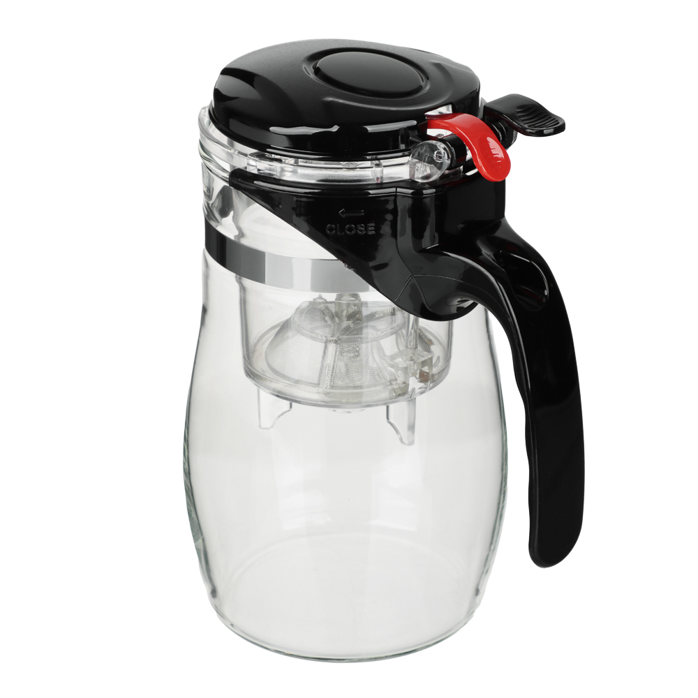 Чайник заварочный с кнопкой тм VETTA 750 мл, стекло - #3