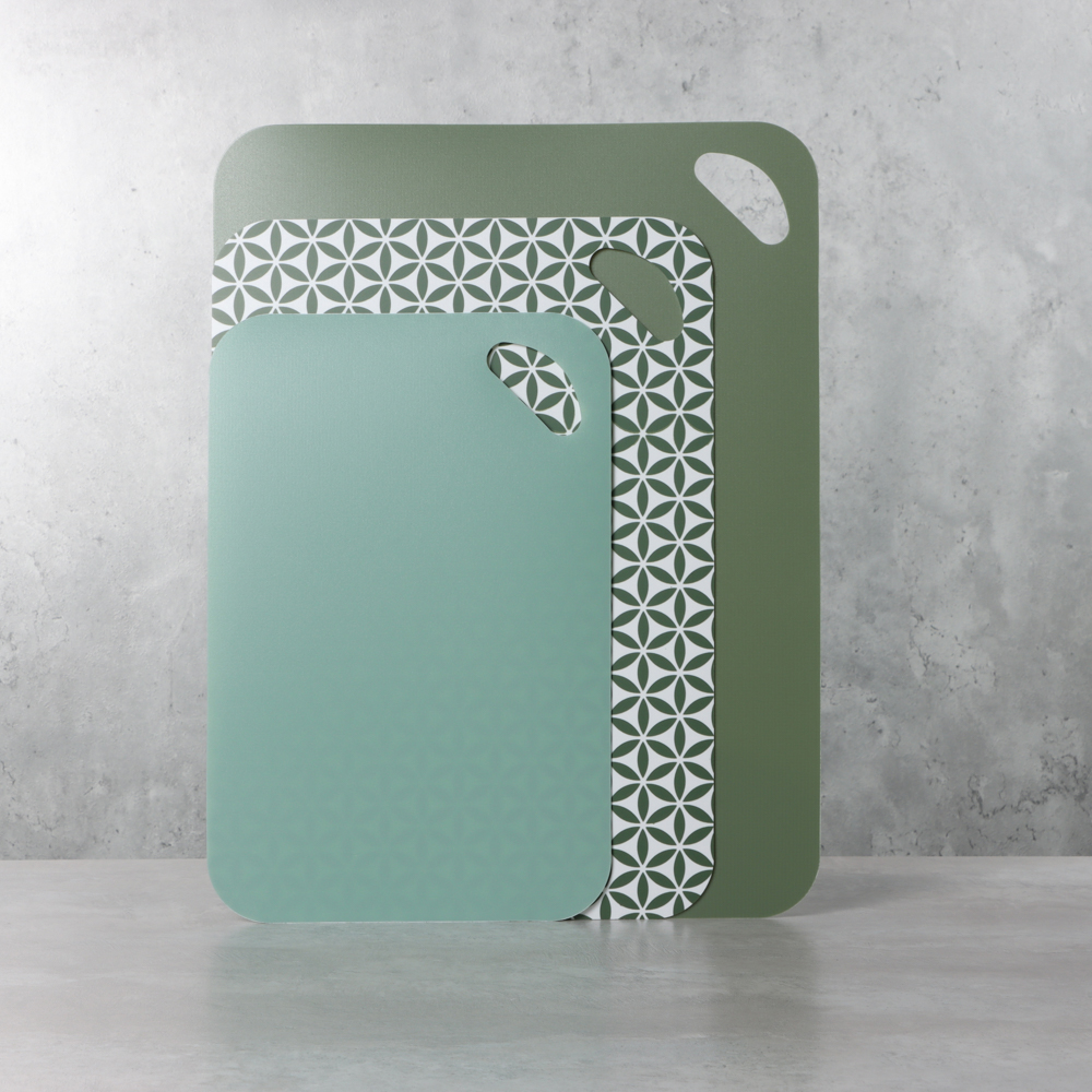 SATOSHI Виган Набор досок разделочных гибких 3шт 38х29см, 33,5х24см, 29х19см, пластик - #8