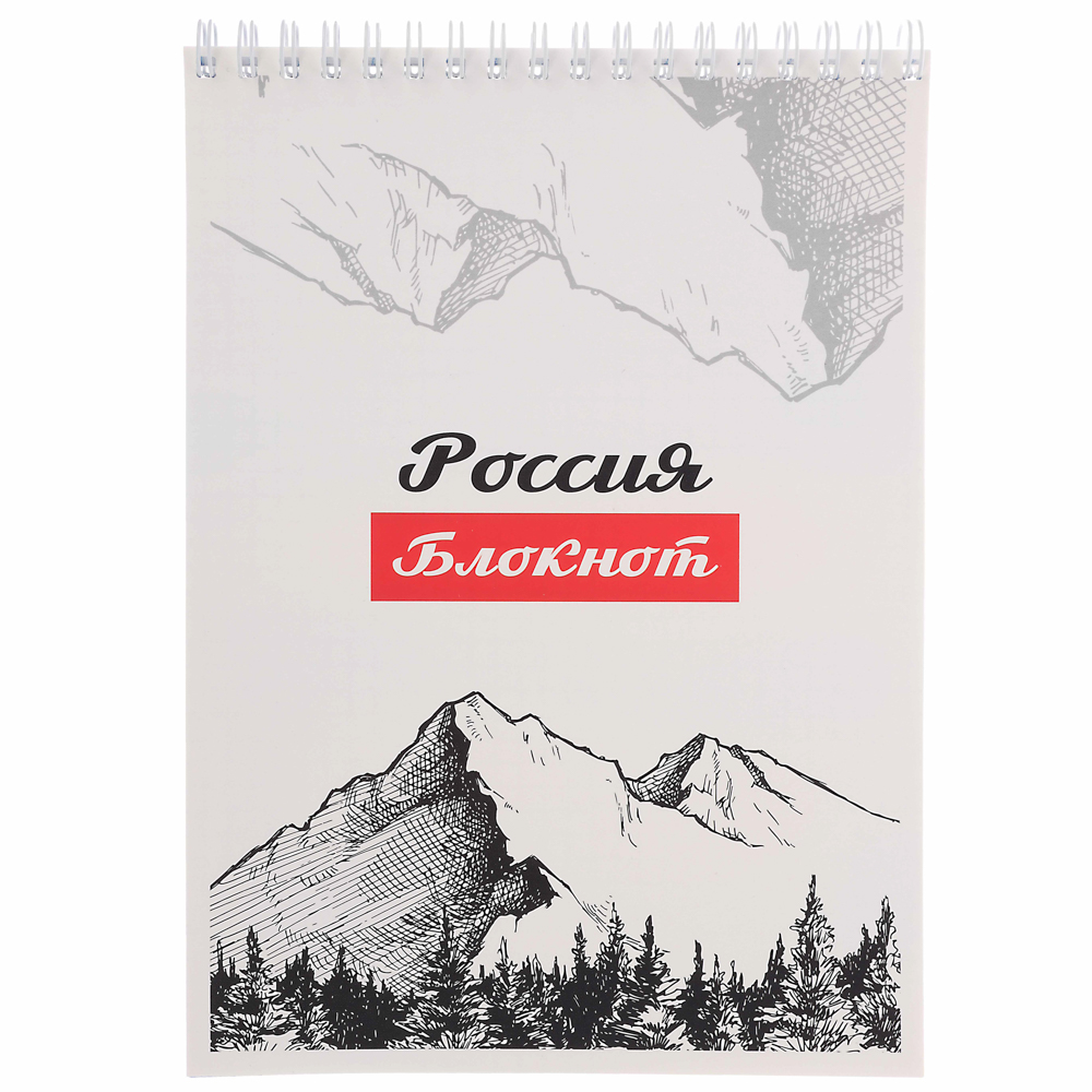 ClipStudio Блокнот А5, 40 листов, офсет, обложка картон, спираль, в клетку 8 диз. - #18