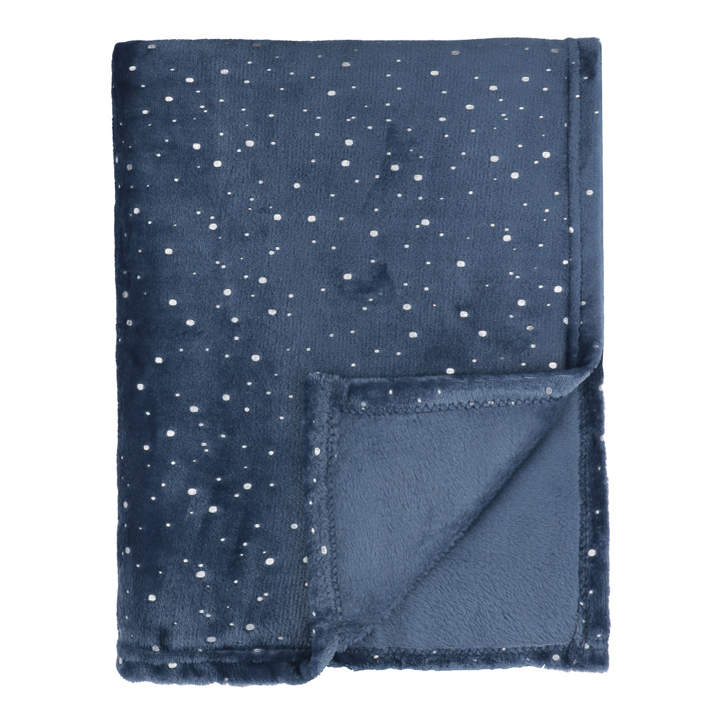 PROVANCE Нордик Плед с фольгированным принтом, 130х170см, 100% полиэстер - #1