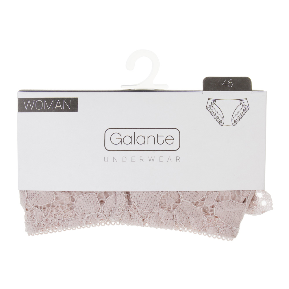 Трусы-слипы женские с декором, р.46, тм GALANTE, 95%вискоза, 5%спандекс, цвета в ас-те, НБ25-8 - #6