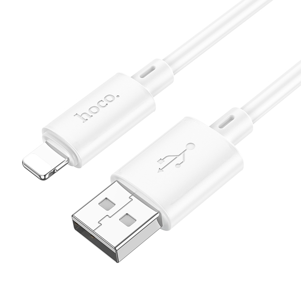 hoco. Кабель для зарядки модель X88, USB-IP 2м, цвет: белый - #3