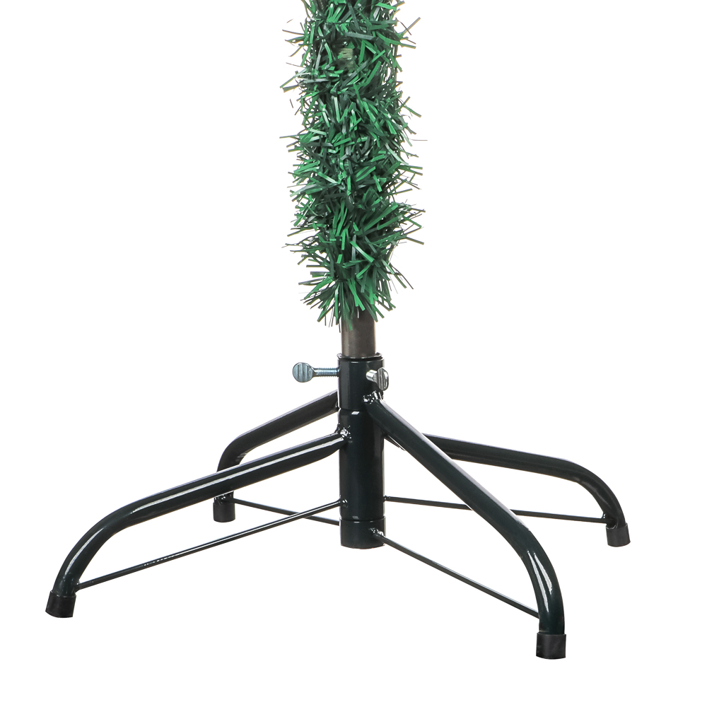 Ель 180 см, 500 веток, ПВХ, зеленая, 26-9 - #4