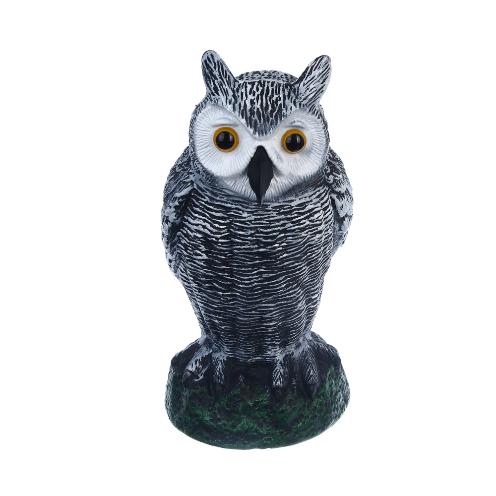 Фигура садовая "Сова" тм INBLOOM, 26x13см, HDPE - #2