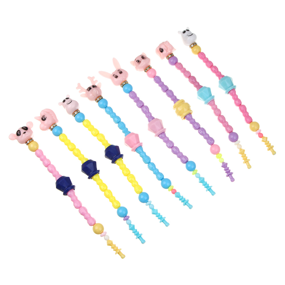 ИГРОЛЕНД Игрушка-сюрприз "Весёлые бусины", 3в1, PP, 10x9см, 8 видов - #5