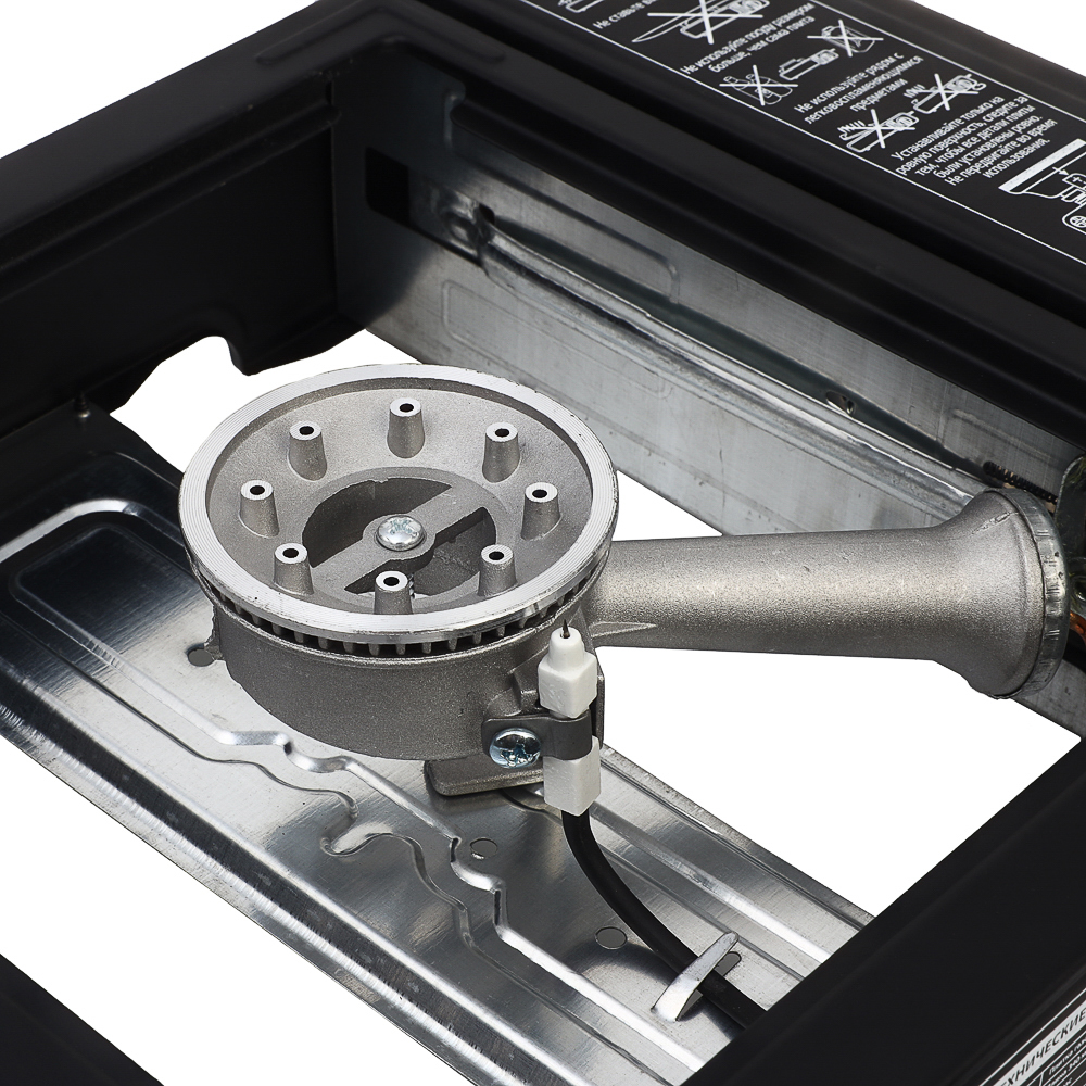 Плитка газ. к бал. с цанг. захватом портативная тм ЕРМАК, переходник, кейс, 34х26х9см - #5