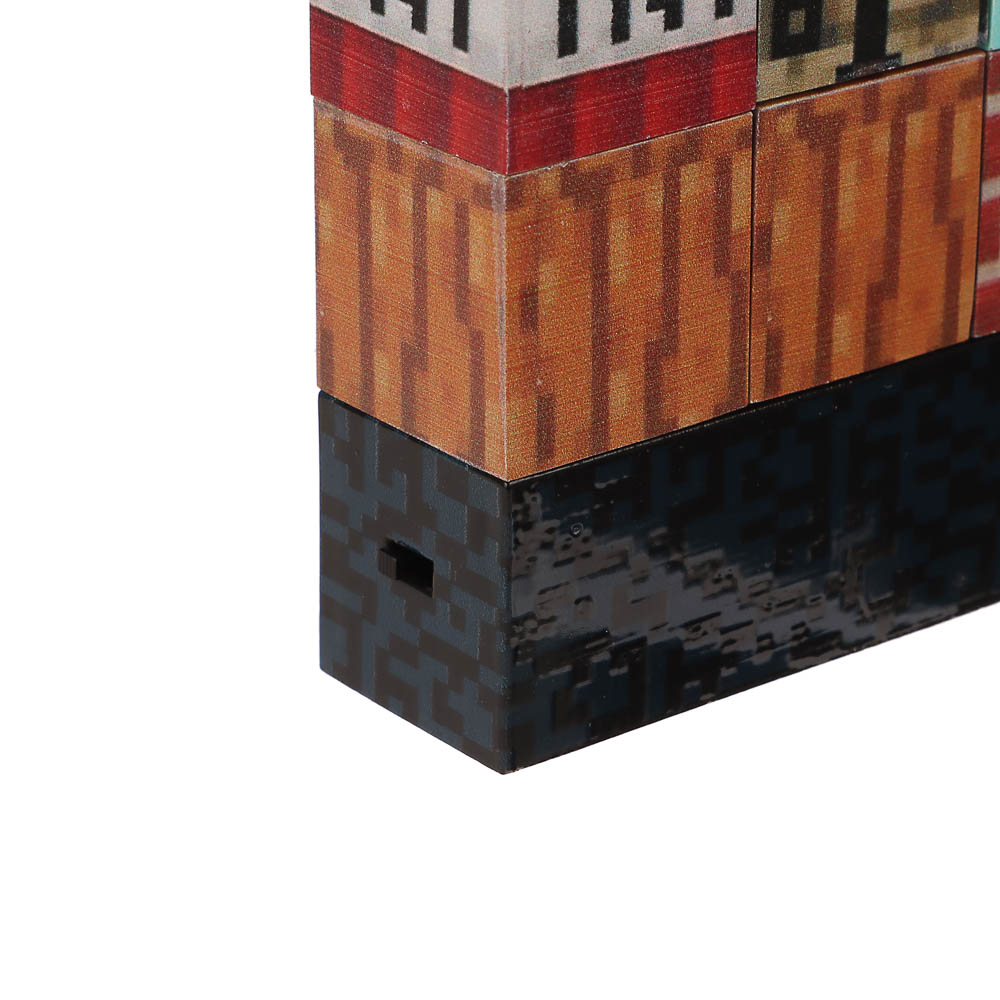 BY Светильник-ночник Блоки, 3W, USB, 13x3x15см, пластик, чёрный - #5