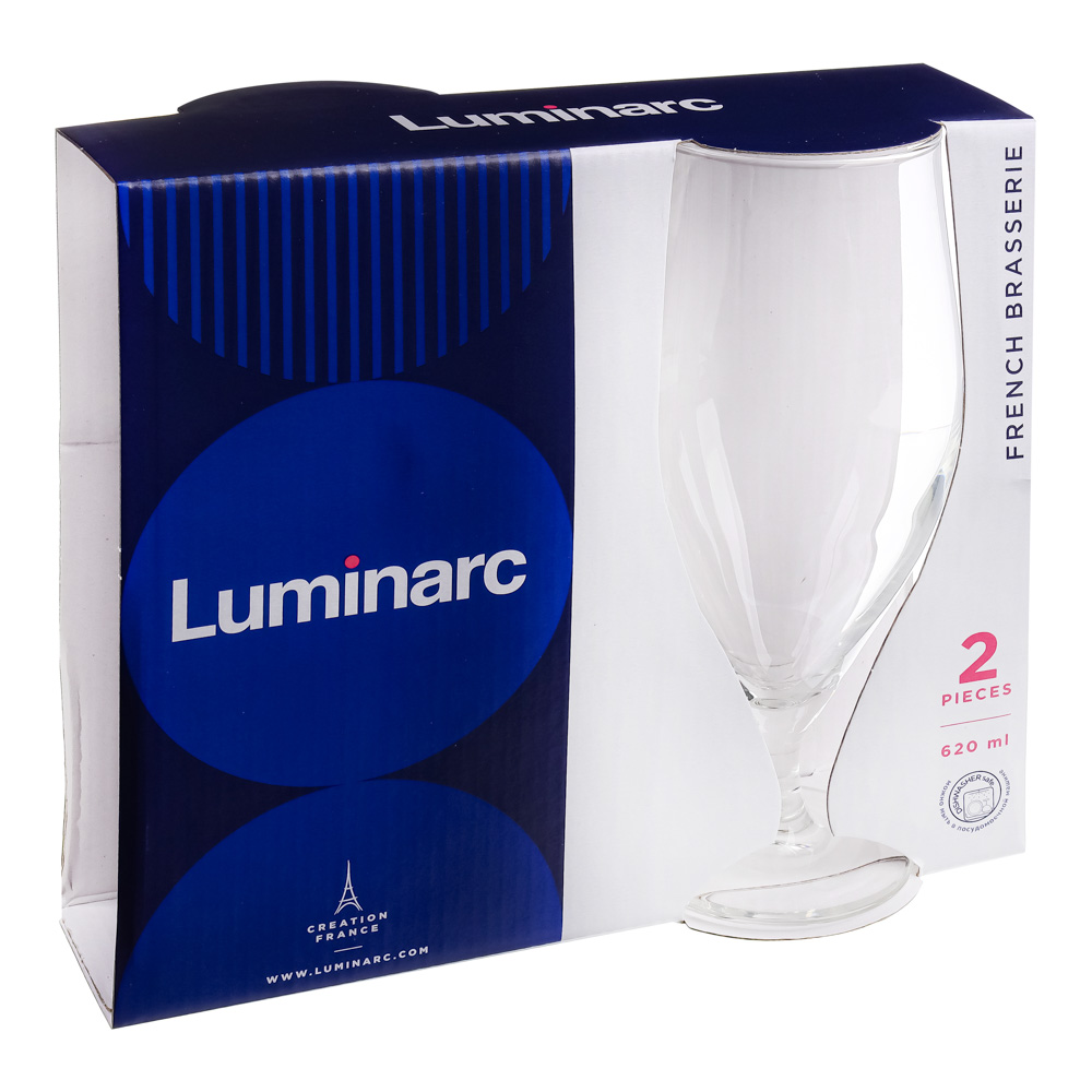 Набор бокалов для пива Luminarc "Французский ресторанчик", 2 шт - #3