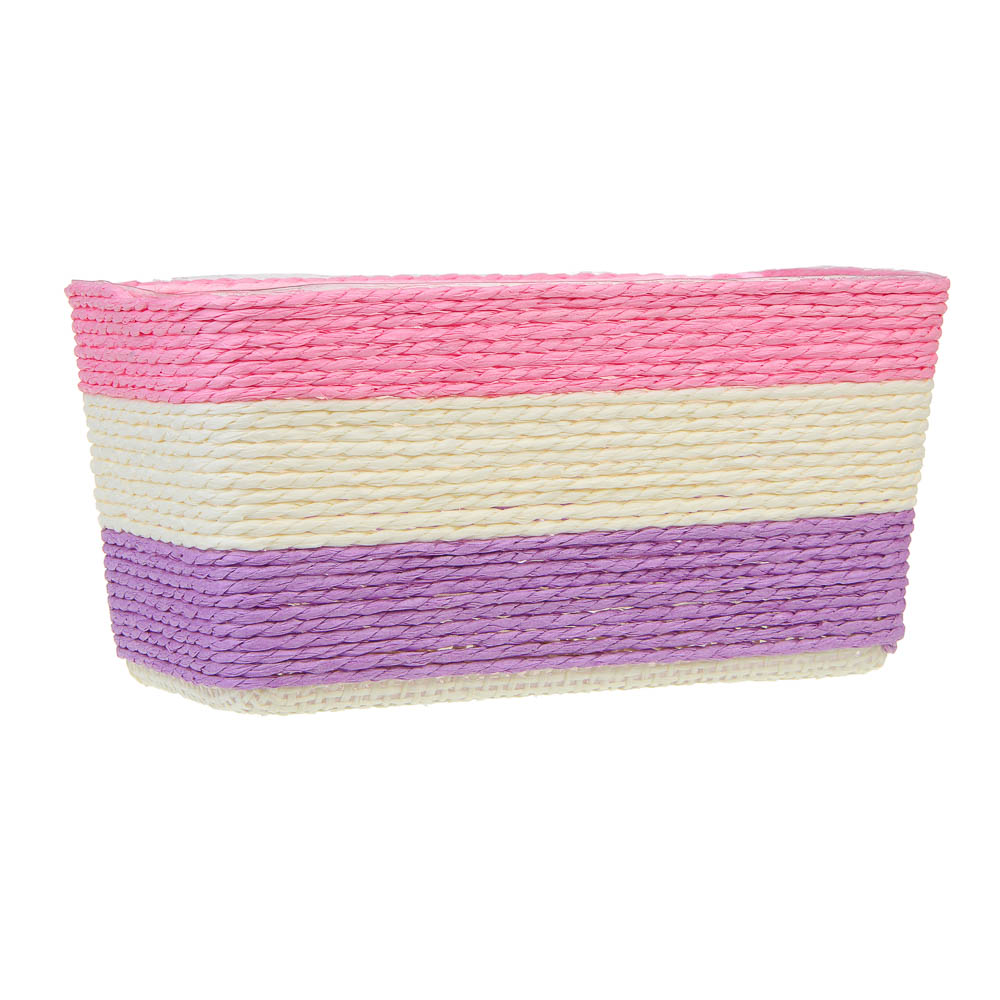 INBLOOM Кашпо плетеное 18х9.5х8.5см, бумажная лоза, ПП - #3