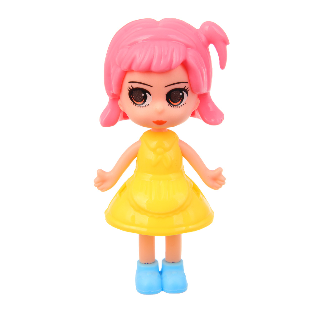 ИГРОЛЕНД Кукла с питомцем в яйце, свет, 6х6х11 см PP, ABS, 2хLR41 - #7