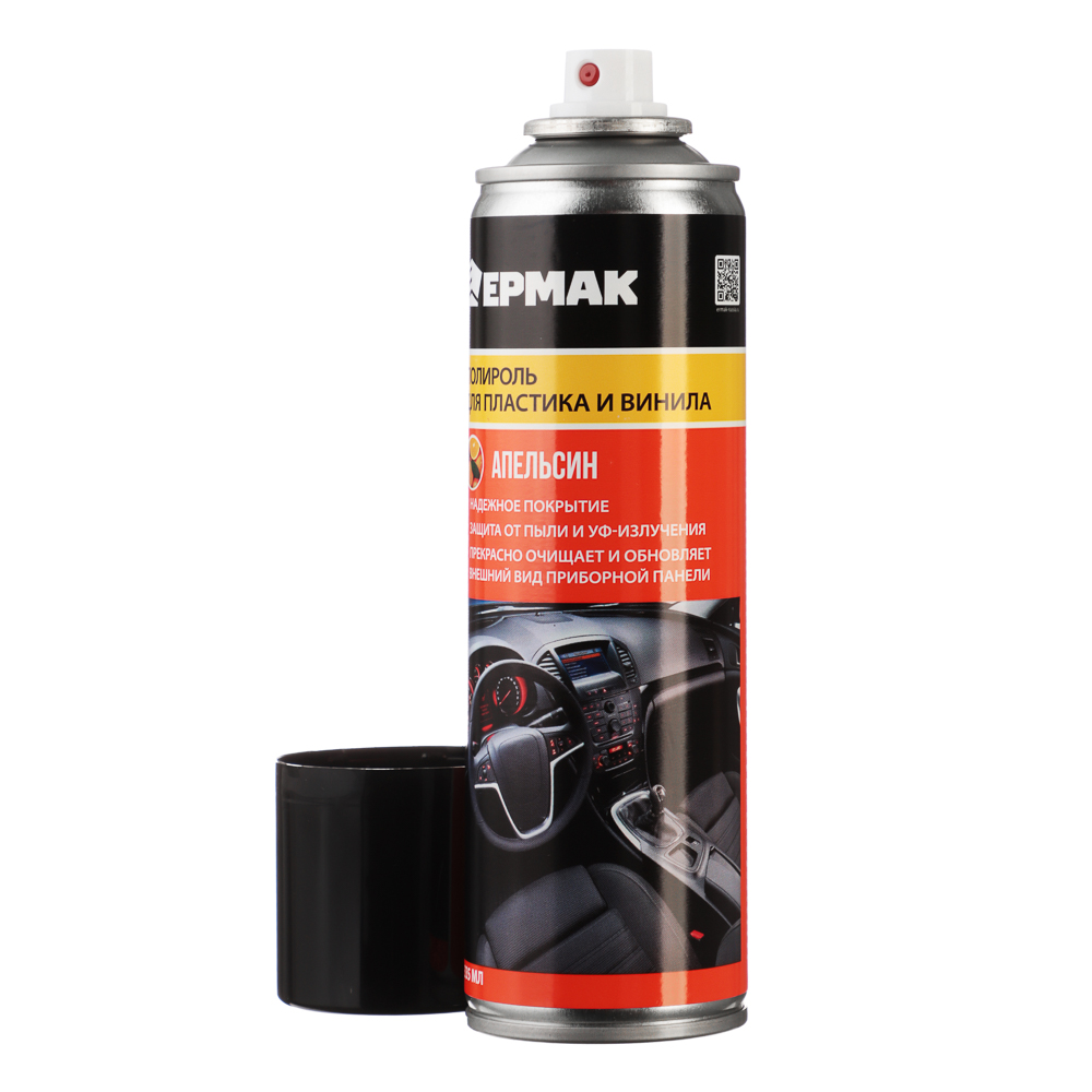 ЕРМАК / NG Полироль пластика, винила "апельсин"(аэрозоль) 335 мл - #2