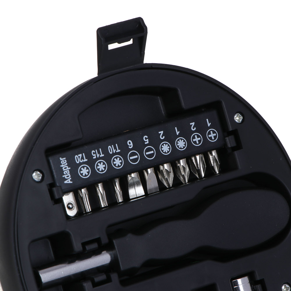 РОКОТ Набор подарочный: 4 головки, 10 бит, отвертка под биты, нож, 4 отвертки для точных работ - #7