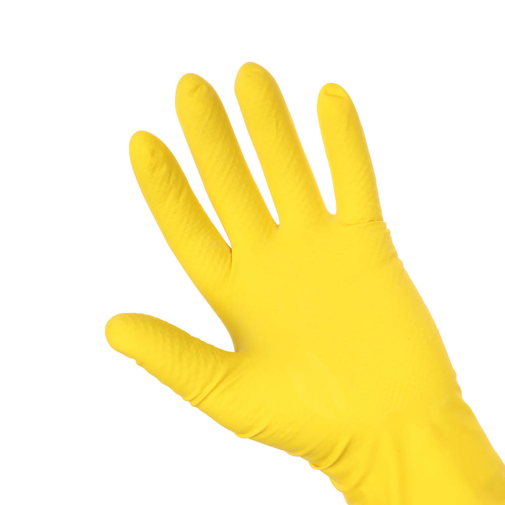Перчатки хозяйственные тм Archdale, жёлтые в инд. упак. р. M - #3
