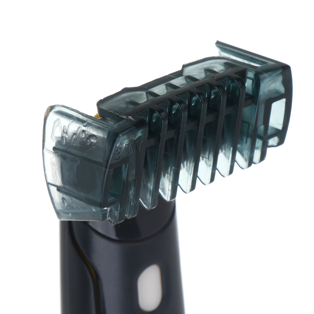 LEBEN Триммер для бороды и усов, 3 насадки: 1/3/5мм, Li-ion 3,7в/150 мАч, USB - #9