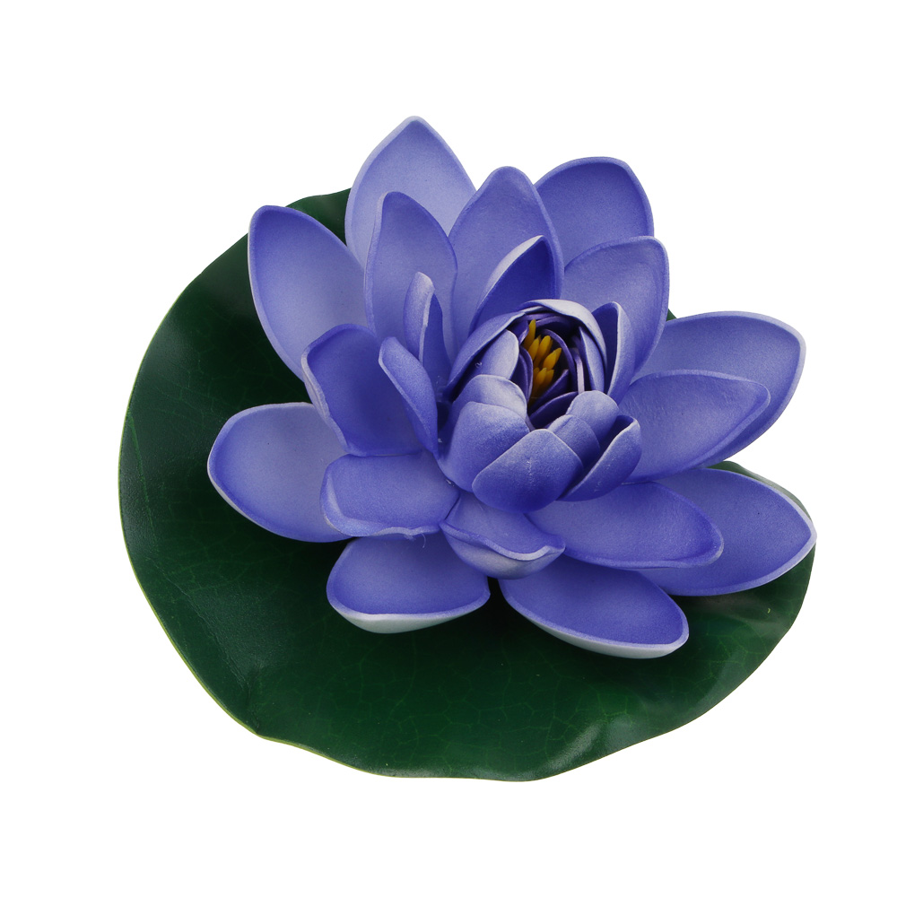 Кувшинка декоративная для пруда тм INBLOOM, d13 см, ПВХ - #4