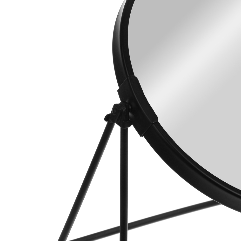 Зеркало круглое поворотное с увеличением х2 тм ЮL Ориан d17см, металл, стекло, 2 цвета - #4