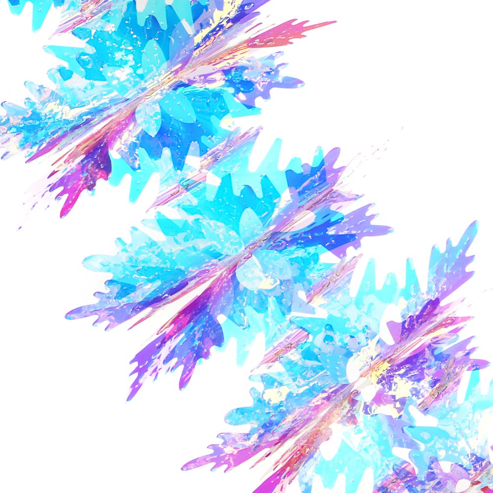 Гирлянда-растяжка Сноубум "Снежинка", 100х16 см - #2