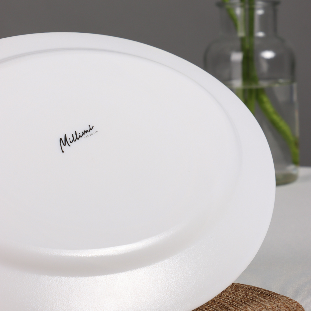 MILLIMI Белана Блюдо овальное, опаловое стекло, 30,5см - #6