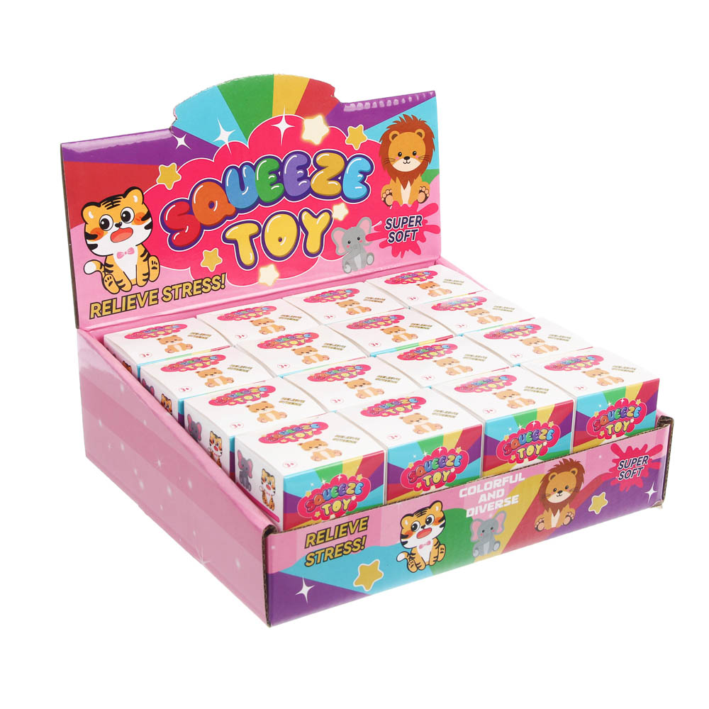 Мялка антистресс "Мякиши", TPR, 4х4,5х6см, 12 дизайнов - #4