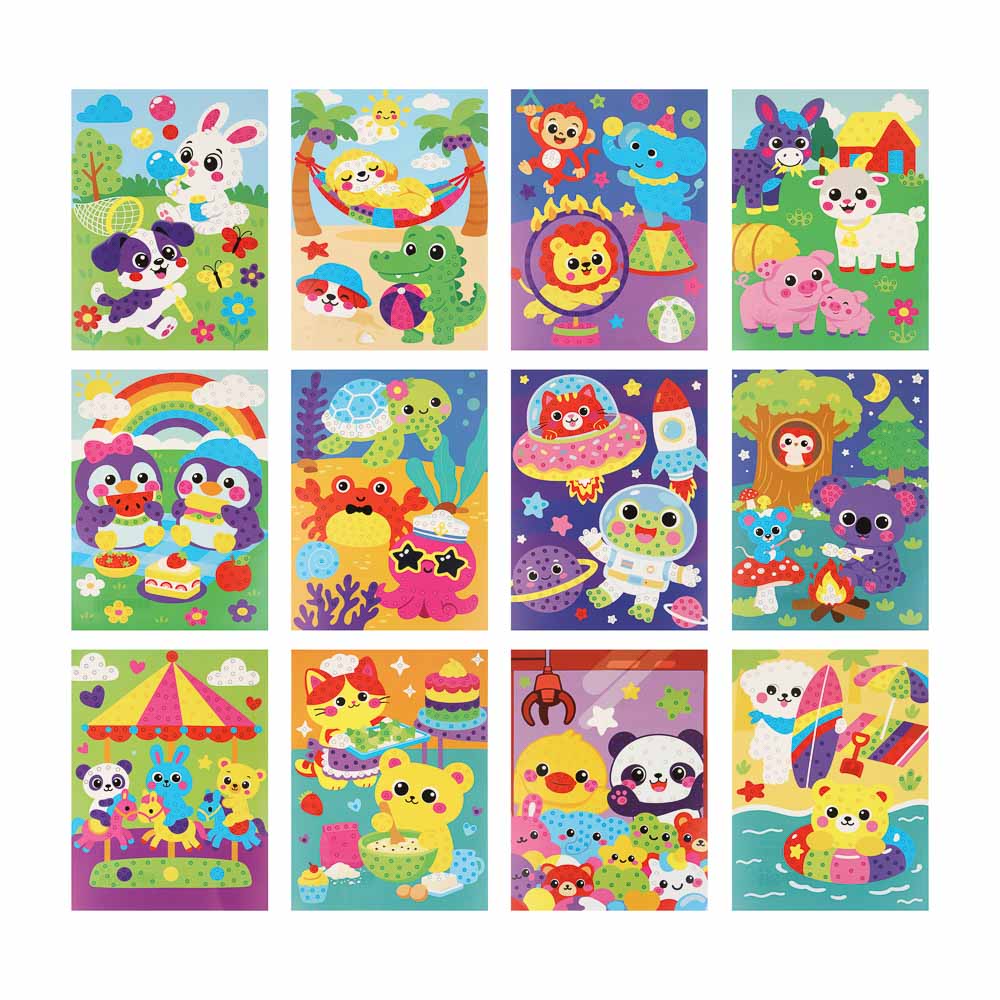 Аппликация из страз ХОББИХИТ, 19х26см, бумага, пластик - #2