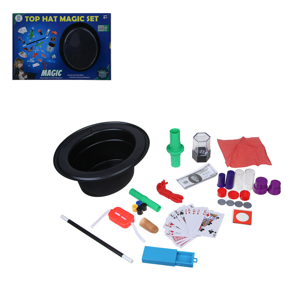 Игра настольная "Набор 16 фокусов", PP, бумага, 42х29х11см - #1