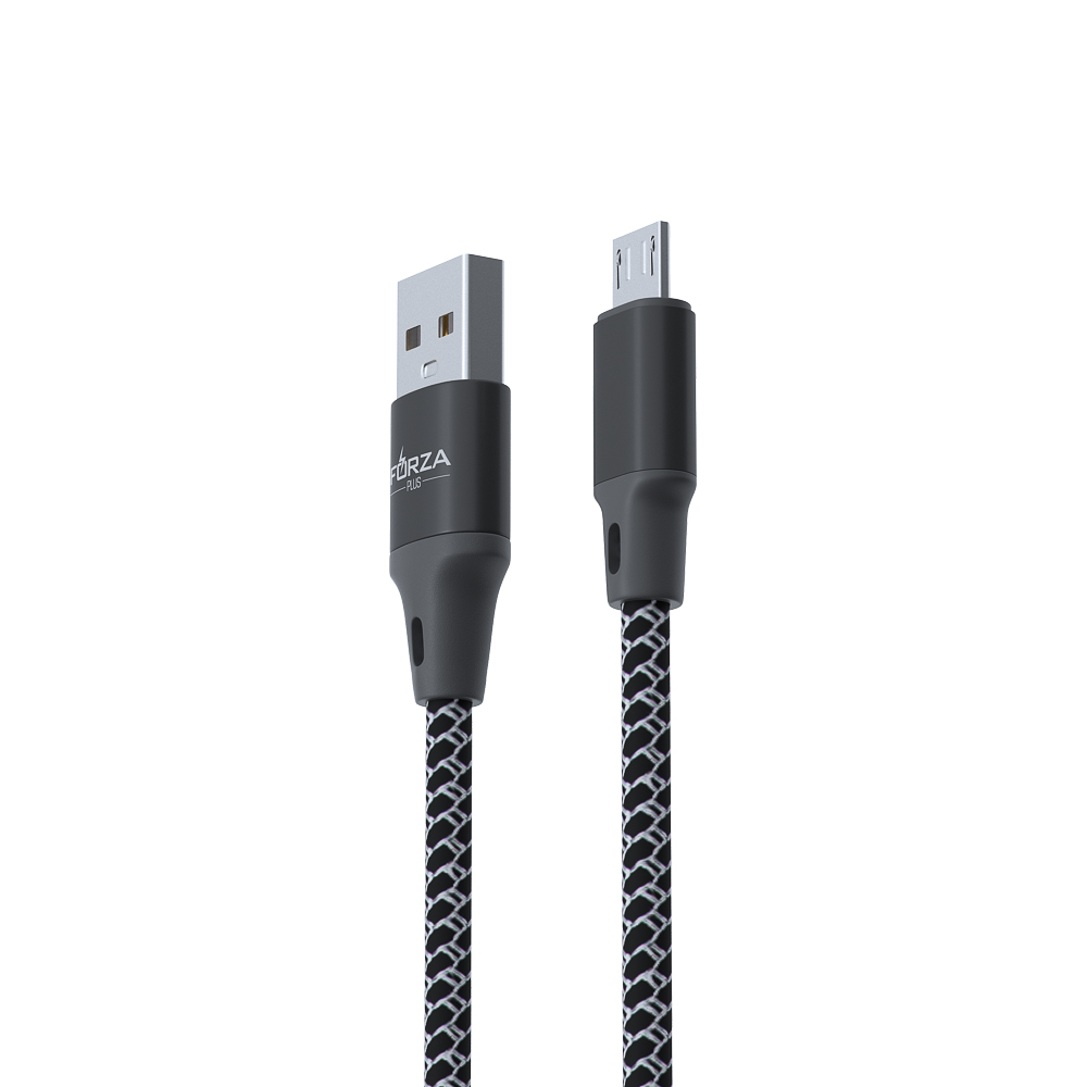 FORZA Кабель для зарядки Футбол Micro USB, 1м, 2А, стикеры в комплекте, 2 цвета, пакет - #7