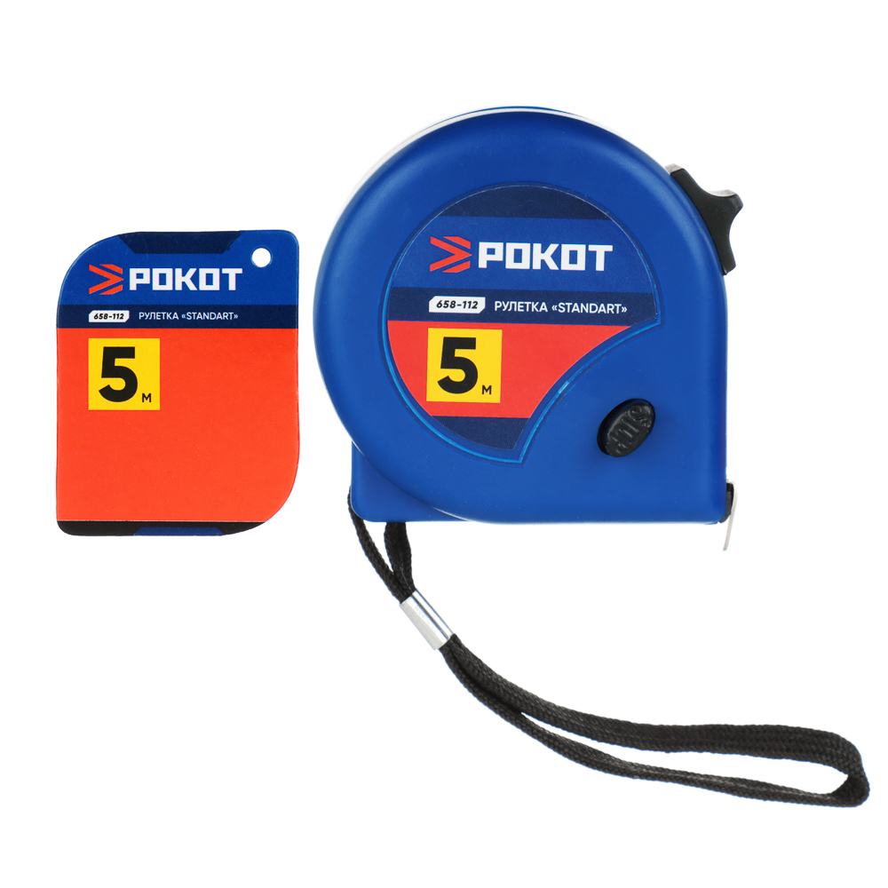 РОКОТ Рулетка 5м*19мм "Standart" купить с выгодой в Галамарт